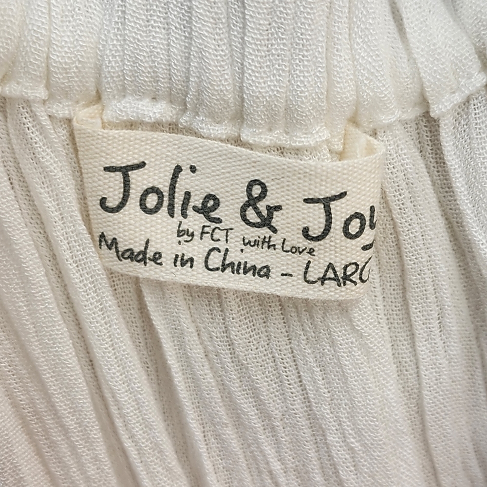Jolie & Joy Women's White Sleeveless Smocked Cut-Out Dress - Picture 4 of 9